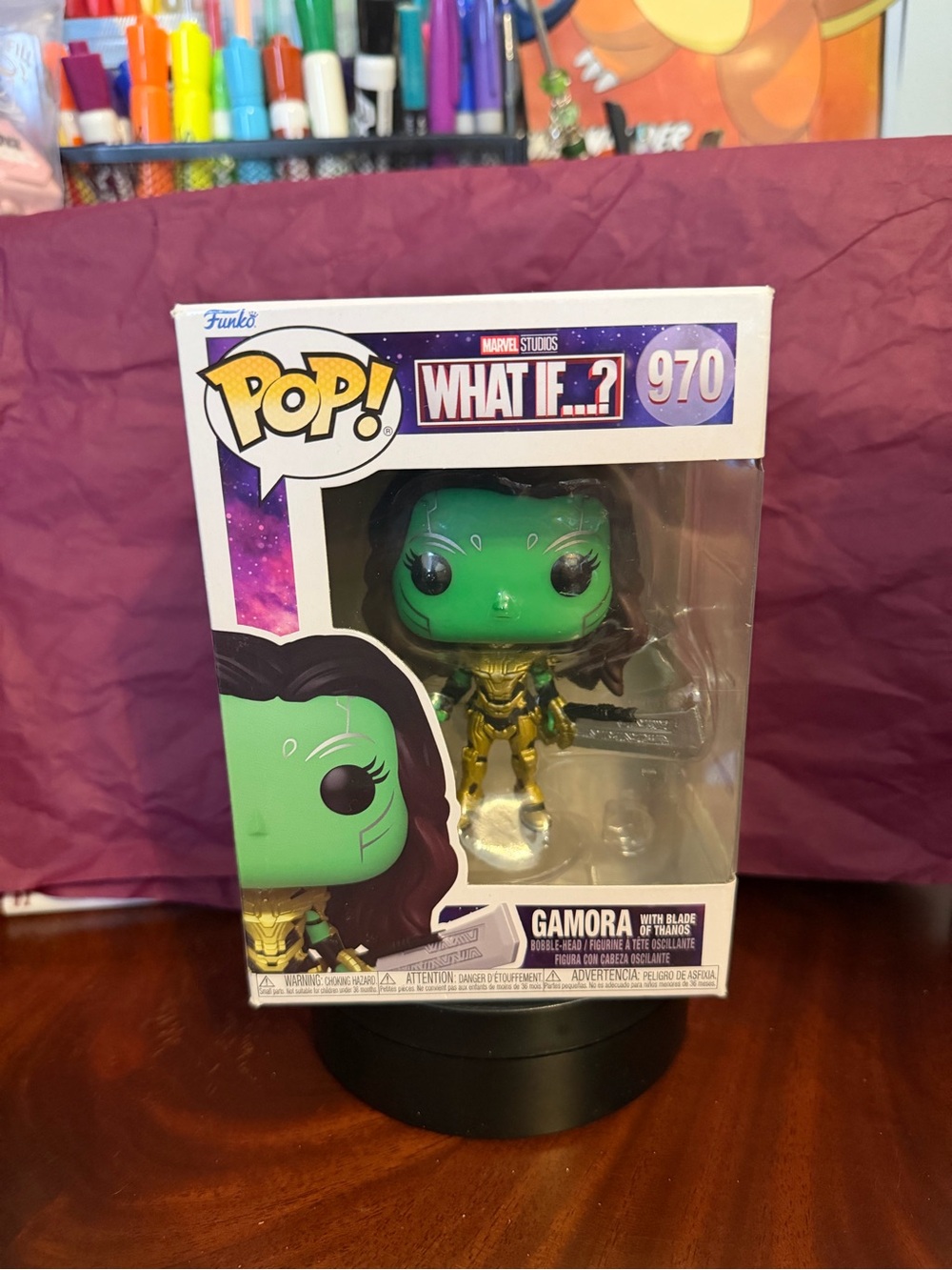 Funko Pop! Gamora Figure - Green & Gold #970